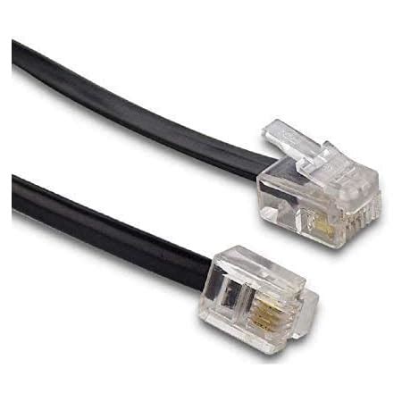 Fedus 15 Meter Telephone Landline Extension Cord Cable Landline Wire ...