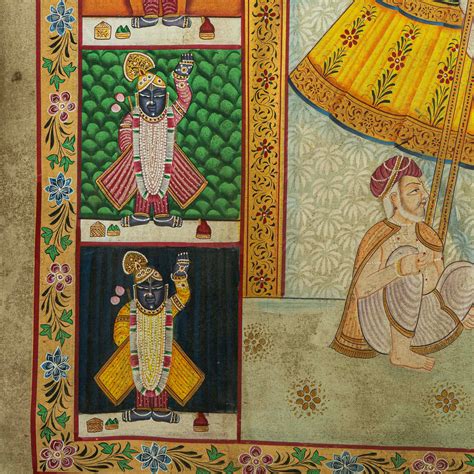 Buy Paintings | Shri Rajbhog Swaroop With Rajbhog Shri Krishnaleela ...