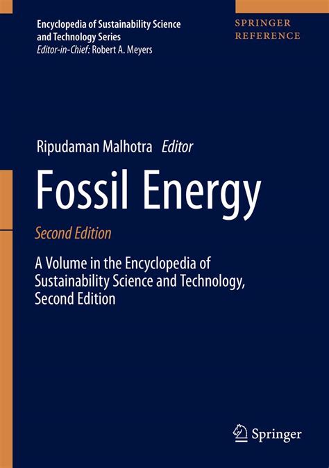 Buy Fossil Energy (Encyclopedia of Sustainability Science and ...