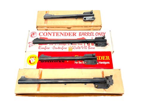 Lot - LOT OF 6 THOMPSON CENTER ARMS CONTENDER BARRELS