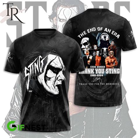 The End Of An Era Steve Borden Thank You Sting 1985-2024 Thank You For ...