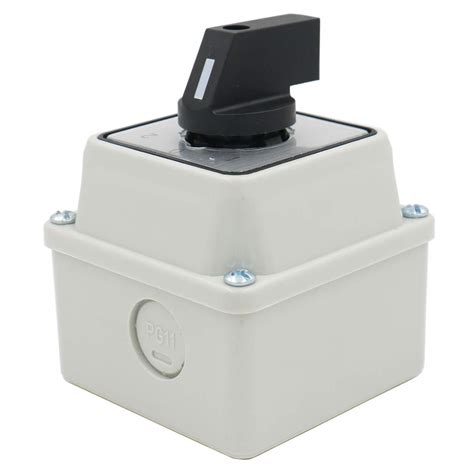 Buy Baomain Universal Rotary Changeover Switch SZW26-20/D202.2D with ...