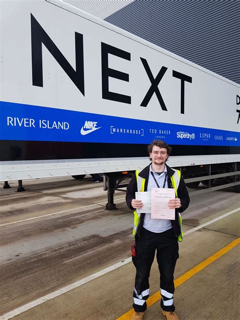 Congratulations to Lewis, after passing his CPC part 3A reversing and ...