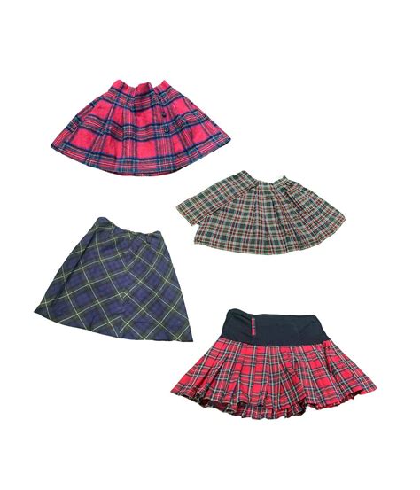 Y2K 2024 BEAUTIFUL MINI PLAID SKIRTS SKIRTS | Vintage Wholesale ...
