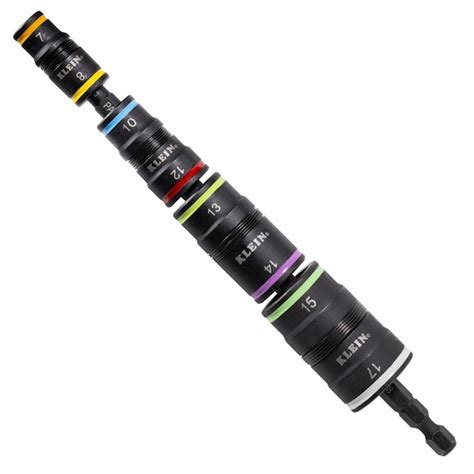 Klein Tools 8-in-1 Metric Impact-Rated Flip Socket Set in the Sockets ...