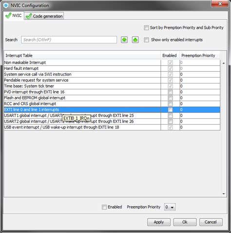 Image result for IDE STM32 GPIO Interrupt Sample Program