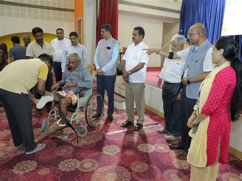 News: 233 Beneficiaries get Free Artificial Limbs at MRPL | Psu Connect