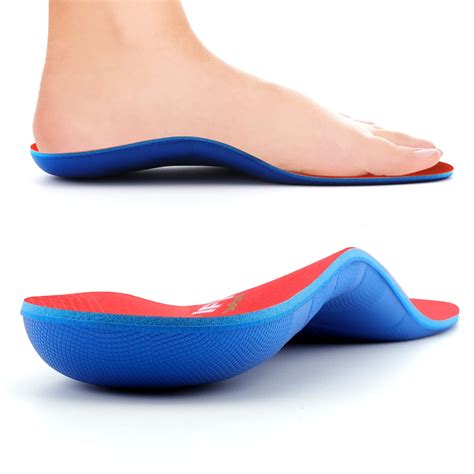 Buy Walkomfy Reinforced High Arch Support Insoles for Women Men - ar ...