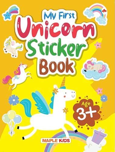Buy My First Sticker Book - Unicorn - Activity Book for Kids - Stickers ...