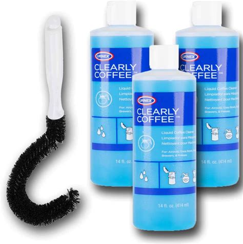 Amazon.com: Urnex Clearly Coffee Pot Cleaner, French Press Liquid ...