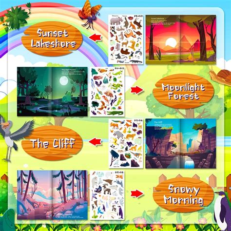 Image result for Animal Sticker Book