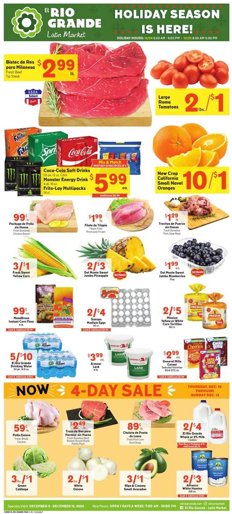 El Rio Grande Ad Circular - 12/09 - 12/15/2020 | Rabato