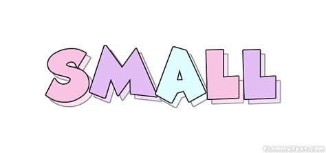 The Word Small 的图像结果