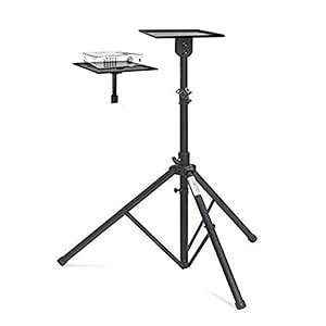 Ziozy Projector Stand, Mount Laptop Tripod Adjustable Height 4 to 6 ...