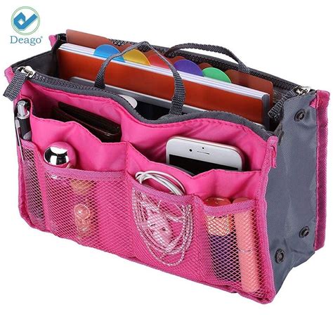 Deago Purse Organizer Insert for Handbags Bag in Bag Organizers Inside ...