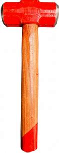 VPR TOOLS Heavy Duty 2lb Wooden Handle For Heavy Work Sledge Hammer (1 ...