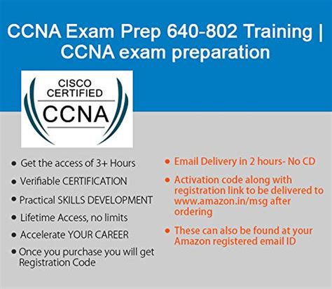 CCNA Exam Prep 640-802 Training | CCNA exam preparation : Amazon.in ...