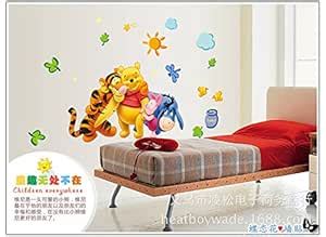 Buy StickerShopee Winnie The Pooh With Tiger - Wall Sticker Online at ...