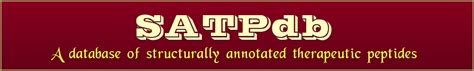Introduction to SATPdb: A database of structurally annotated ...