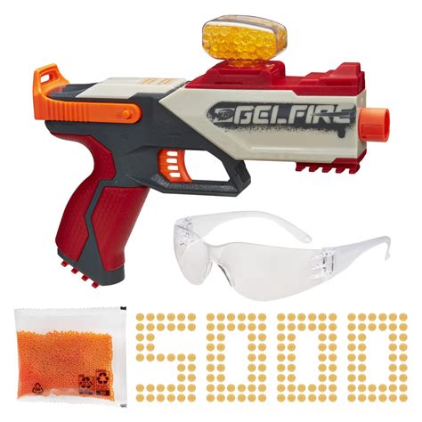 Nerf Pro Gelfire Legion Spring Action Blaster, 5000 Gelfire Rounds, 130 ...