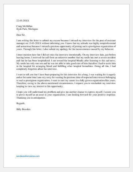 Interview Excuse 的图像结果