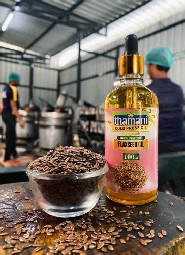 Flax Seed Oil - Flaxseed Oil Cold Pressed Manufacturer from Coimbatore