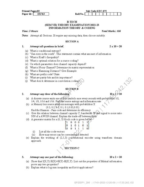 Information Theory and Coding Problems 的图像结果
