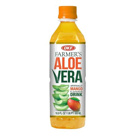 OKF Farmers Aloe Mango 500ml | Greek Deli Goods - Premium Snacks And Foods