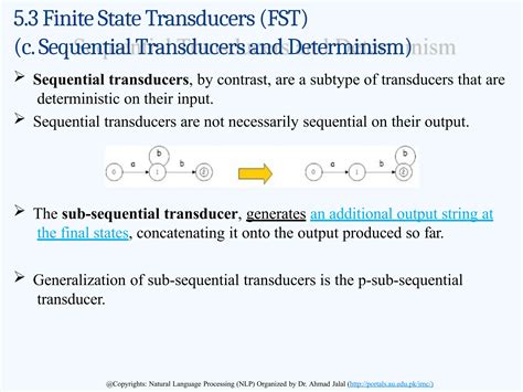 Words _Transducers Finite state transducers in natural language ...