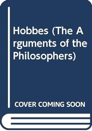 Buy Hobbes (Arguments of the Philosophers) Book Online at Low Prices in ...