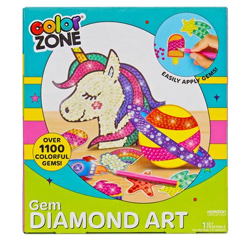 Color Zone® Gem Diamond Art | Michaels