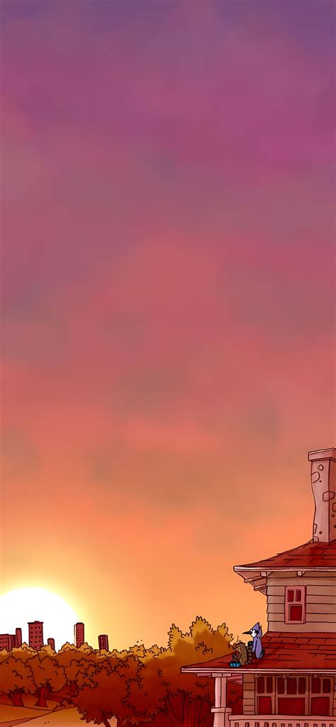 Regular Show Sunset House Wallpapers - Cartoon Wallpapers HD