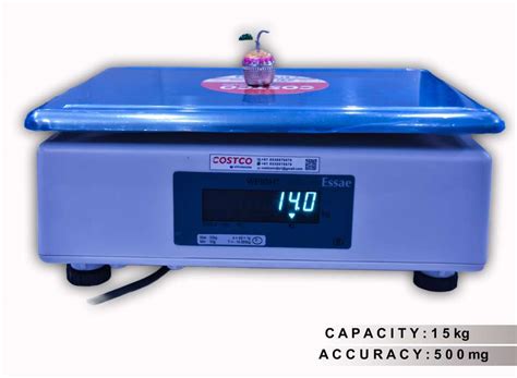 Essae Costco : DX 852 30 kg ( For Silver Weighment) Cap : 30 kg Accu ...