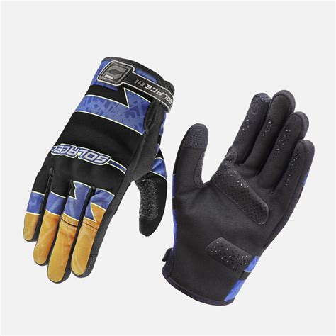 Octane Off-road Gloves( B.Orange) - Solace Motorcycle Clothing Co ...