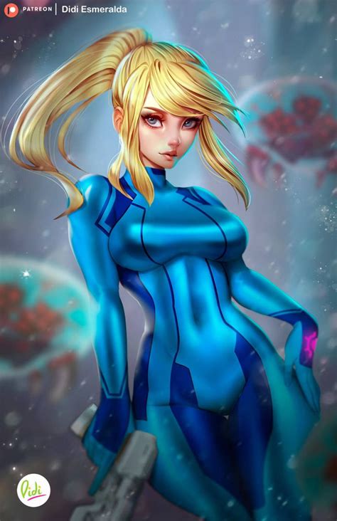 Samus Aran by Didi-Esmeralda on @DeviantArt | Samus, Metroid, Samus aran