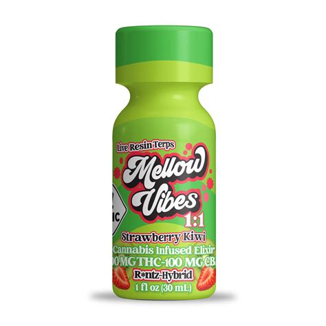 Elixir Strawberry Kiwi 1:1 THC CBD