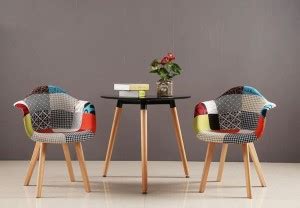 NG Design NG-Patchwork Multi colour chair Foam Dining Chair Price in ...