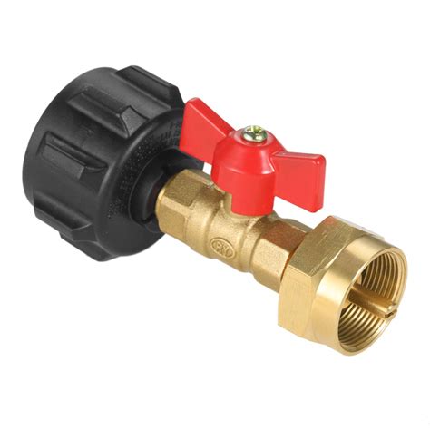 Buy DRELD QCC1 Propane Refill Adapter with Shut On/Off Controller Valve ...