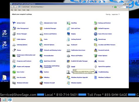 Image result for All Control Panel Items Windows 7