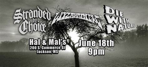 Stranded by Choice | Wizard Dick | Die With Nature - at Hal & Mals, Hal ...