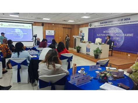 ECI flags off Phase-II of International Election Visitors' Programme ...