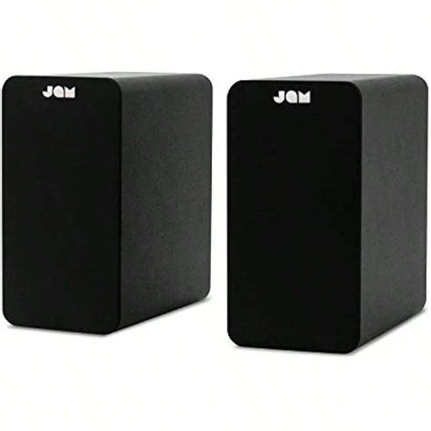 Bluetooth Bookshelf Speakers Compact Mains Powered Dual System Aux-In ...
