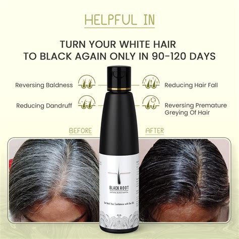 Black Root Natural Hair Oil - 100ml + Free Shampoo 50ml