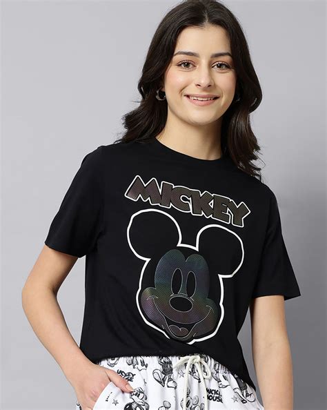 Mickey & Friends Regular Fit Tshirt Women – Free Authority