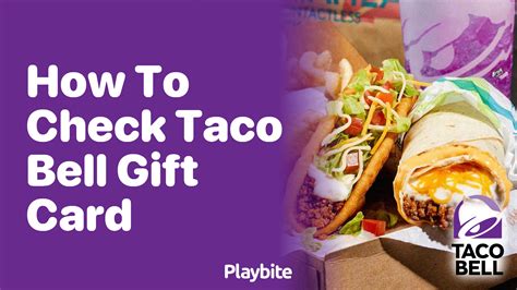 Taco Bell Egift Card