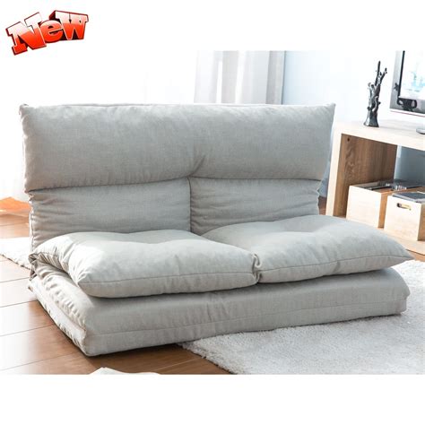 Fabric Floor Couch Lounge with 5 Adjustable Reclining Position ...