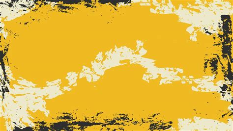 Abstract Yellow Grunge Texture Background Design Template 25876893 ...