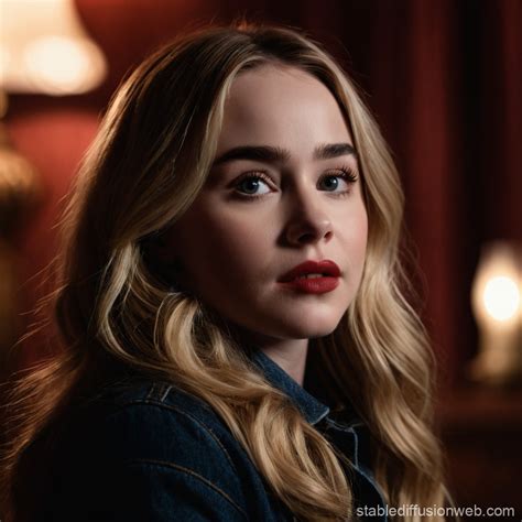Sabrina Carpenter Slasher Movie Poster | Stable Diffusion Online
