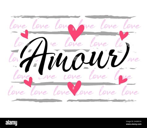 Amour Stock Vector Images - Alamy