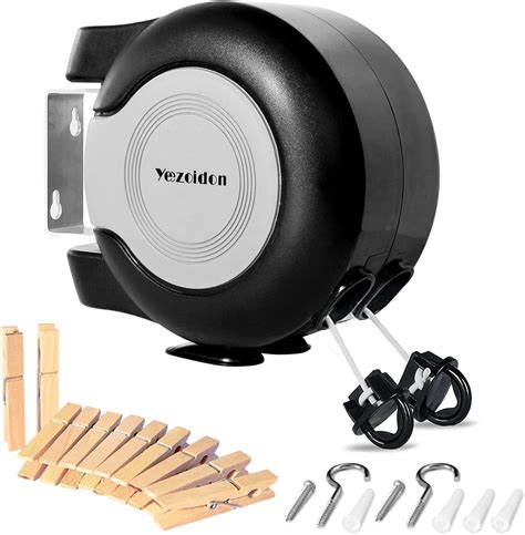 Yeezoidon Adjustable Retractable Double Reel Clothes Line - India | Ubuy
